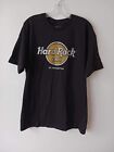 Hard Rock Cafe ST Maarten Wood Panel T-Shirt Size Large  Black NEW  W/O Tags.
