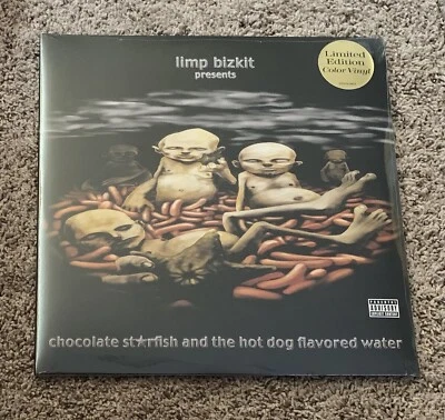 ⬜️ Limp Bizkit Chocolate Starfish & The Hot Dog Flavored Water Vinyl LP 🟫 - Image 1 of 4