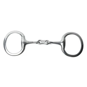 Eggbutt French Link Snaffle Stainless Steel Horse & Pony Bit - All Sizes - - Picture 1 of 1
