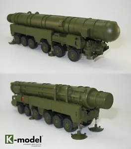 RT-21M'Pioneer'(SS-20 spada) missile balistico sovietico a medio raggio MAZ - 1:87 H0 - Foto 1 di 4
