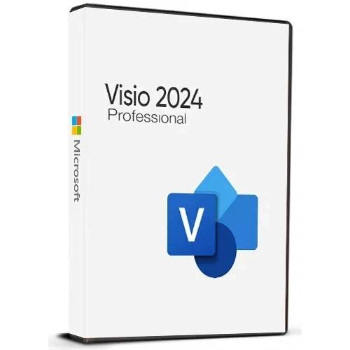 Microsoft Visio Professional 2024, only Key, only for Windows, Bind Key - Bild 1 von 1