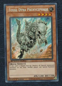 Fossil Dyna Pachycephalo - Mint Speed Duel Secret Rare - SGX4 - 1st Edition - Picture 1 of 2