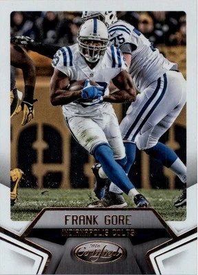 2016 Certified Mirror Silver #84 Frank Gore /499 - FB - Image 1 of 2