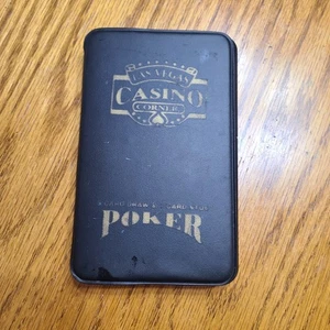 Las Vegas Casino Corner 5 Card Draw & 7 Card Stud Poker Handheld Travel Game - Picture 1 of 4