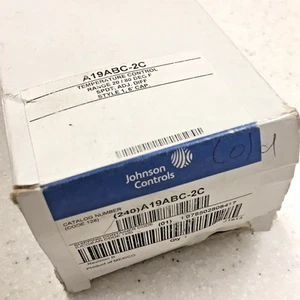 Johnson Controls A19ABC-2C Thermostat Remote Bulb Temperature Controller NEW NIB - Picture 1 of 7