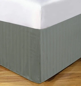 Luxury 1500 Thread Count Heavy Egyptian Cotton (1-Piece) Bed Skirt with 15" i... - Picture 1 of 3