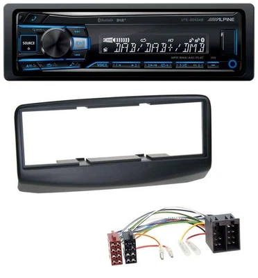 Alpine USB Bluetooth DAB MP3 Autoradio für Fiat Multipla 186 Facelift 2006-2010 - Bild 1 von 4