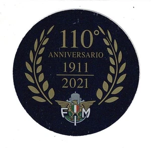 Moto Guzzi Ducati MV Agusta FIM Italy 110 year anniversary souvenir decal 2021 - Bild 1 von 1