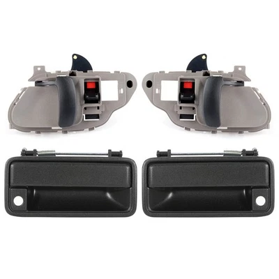 4x Door Handles Inside & Outside For Chevrolet C3500HD K2500 K3500 Tahoe 77186CD - Image 1 of 4