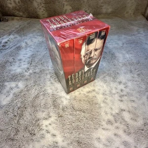 History Channel Teddy Roosevelt An American Lion - VHS - New & Sealed - Vintage - Picture 1 of 6