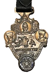 1930 AMERICAN LEGION BOSTON 12TH NATIONAL CONVENTION PAUL REVERE RIDER NEW ENGLA - Picture 1 of 13