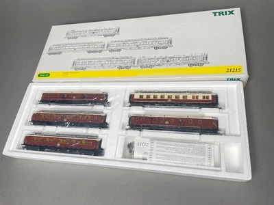 Trix H0 21215 CIWL Internationaler Luxus-Zug, Set mit 5 Wagen H0 - Bild 1 von 4