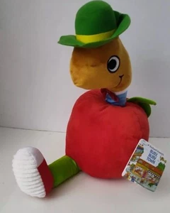 Peluche Kohls cares Lowly Worm di Richard Scarry's Busy Busy World 13" in Apple - Foto 1 di 5