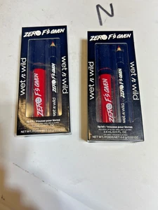 2 pezzi wet n wild mood Lip Kit Zero F's Given lucidalabbra e matita combinazione Red Shine - Foto 1 di 3