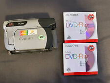 Canon DC420 Mini DVD Digital Camera Camcorder ~ 48x - with Battery & 2 New DVDs