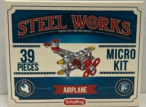 Schylling Steel Works Airplane Mirco Kit - Picture 1 of 2