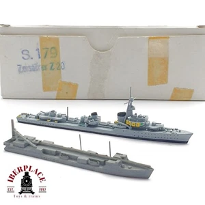 1:1250 2x alte Zerstörer Kriegsmarine Modellboote Vorkrieg Sammler Rarität - Imagen 1 de 8