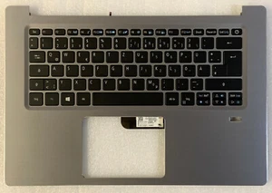 Clavier Qwertz Allemand ACER Swift SF314-52 6B.GQMN5.031 Argenté rétroéclairé - Photo 1/3