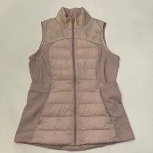 lululemon Down For It All Vest Light Pink Insulated Puffer Goose Size 10 - Picture 1 of 12