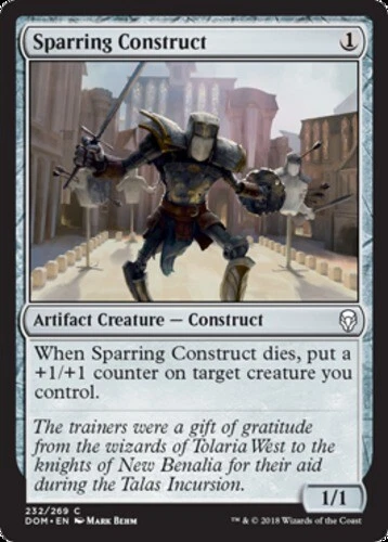 x1 Sparring Construct - Dominaria - NM - MTG - Image 1 of 1