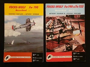 Kookaburra Technical * Focke Wulf Fw190, Fw190&Ta152, Part 1+2, v. Pentland 1970 - Imagen 1 de 9