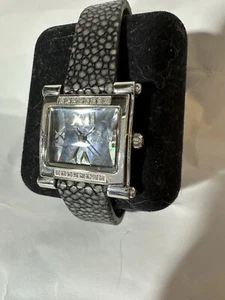Croton Watch With Diamond Bezel, Stingray Band - Picture 1 of 9