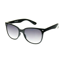 Womens Dockers(R) Retro Square Framed Sunglasses Black