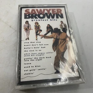 CASSETTE Sawyer Brown Greatest Hits Sealed New Step That Step - Imagen 1 de 2