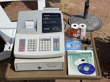 Sharp Electronic Cash Register Xe-A21S w/ Operator & Manager Keys, Manual, Etc.
