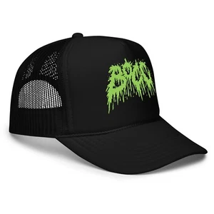 BOCC Logo Trucker Hat NEW! Death Metal Autopsy Coffins Disma Undergang Cianide - Picture 1 of 3
