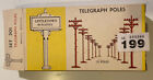AB199 Vintage Telegraph Poles model railway set LITTLETOWN - in VGC boxed