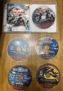 Sonic, Mortal Kombat, Little Big Planet, Ninja Storm, Dead Island PS3 Spielepaket - Bild 1 von 3