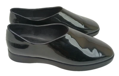 Fear of God Men's Black Eternal Patent Leather Loafers Size 46 - Image 1 of 4