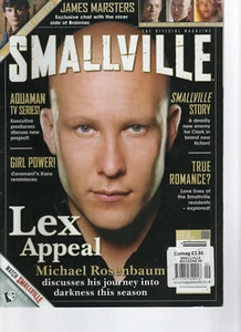 Smallville Official Magazine March/April 2006 Michael Rosenbaum James Marsters - Imagen 1 de 2