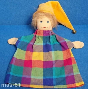 HANDPUPPE KASPER MIT STOFFKOPF KASPERLE THEATER 30 CM  - Bild 1 von 1