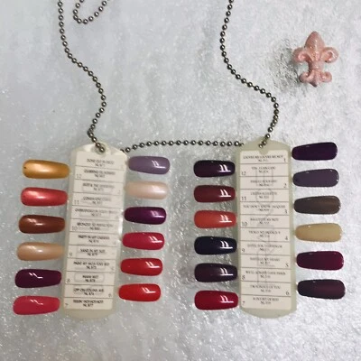 OPI Polished Nail Color Palettes with Beaded Chains Reusable 24 Tips Palette - Image 1 of 2