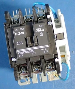 EATON C25DND325 Series E1 Open Type Definite Purpose Contactor E1C25DND3251R NEW - Picture 1 of 10