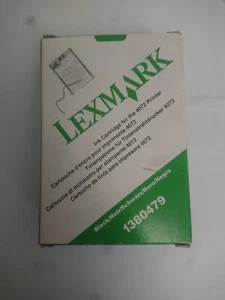 Genuine Original OEM Lexmark 1380479 4072 Printer Ink Tank Cartridge - Black - Picture 1 of 2