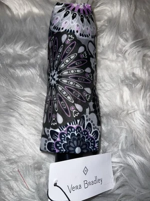 Paraguas Vera Bradley automático abierto/cerrado estampado medallón mimosa nuevo con etiquetas Foto 1 de 3