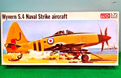 FROG F198 WYVERN S.4 NAVAL STRIKE AIRCRAF -kit 1/72 NUOVO INTATTO VINTAGE 1970 - Immagine 1 di 3