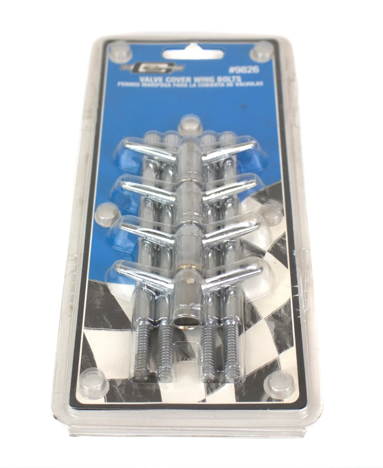 Mr. Gasket Easy Removal Valve Cover Wing Bolts Fits 71-83 Ford Mustang Part 9826 - Image 1 of 4