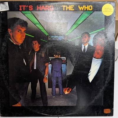 The Who It's Hard LP Vinyl Record 33 RPM Album Rock 1982 Warner Bros L4 Foto 1 de 3