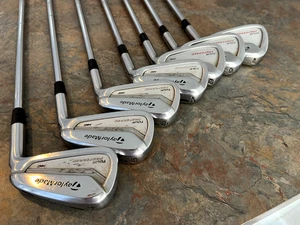 Used Taylormade Tour Preferred MC Iron Set 4-PW Dynamic Gold X100 Extra Stiff - Picture 1 of 6