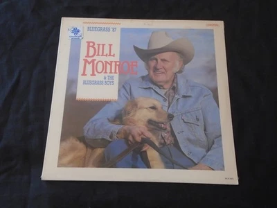 Bill Monroe & Blue Grass Boys, Bluegrass '87 USA New Sealed LP FREE SHIPPING - Image 1 of 2