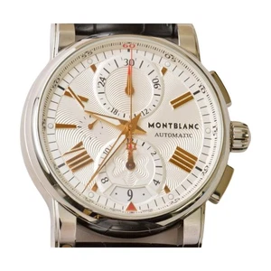 Montblanc MONTBLANC Star 4810 Chronograph Automatic 7104 Silver Automatic Men s - Picture 1 of 10