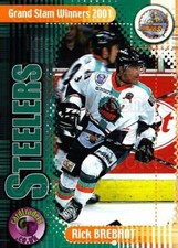 2000-01 UK British Elite Sheffield Steelers #9 Rick Brebant
