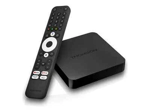 Thomson Streaming Box 4K UHD Google TV 8 GB 4K UHD (2160p) 60 BpS HDR black 240G - Bild 1 von 1