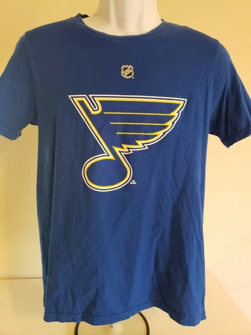 St Louis BLUES Hockey #42 David Backes Reebok T-Shirt Size youth large Cover