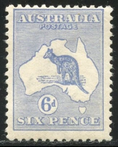 6d Roo Acsc 17A~SG9 1ST WMK ULTRAMARINE MUH. - Picture 1 of 2