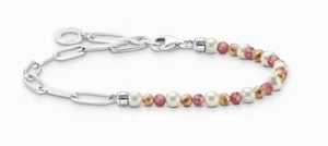 Thomas Sabo A2099-350-7-L14 Damen silber, Perlen, Armband UVP: 49,-€ NEU - Picture 1 of 1